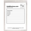 C-Line Products Shop Ticket Holders, Vinyl, Vertical, 12"x9", 50/BX, Clear 50PK CLI80912